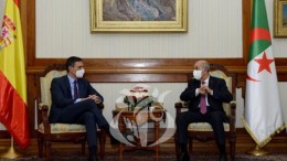 Le Président Tebboune reçoit le président du Gouvernement espagnol